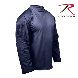  Rothco Military Heat Resistant Combat Tactical Combat Long Sleeve Shirt[Navy Blue,3X-Large] 90037