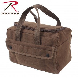 Rothco Military Style Heavyweight Cotton Canvas Tool Bag[Brown] 9244 