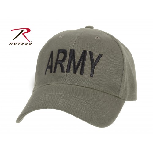 9278 Rothco Army Supreme Low Profile Cap - Olive Drab 