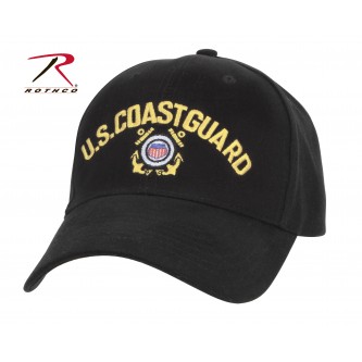 9294 Rothco U.S. Coast Guard Low Profile Cap - Black 