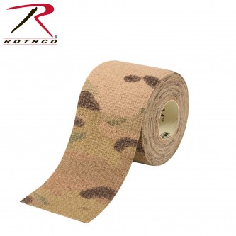 9312 McNett Camouflage Form Tape Self Clinging Military Wrap MADE IN THE USA[Multi Cam] 