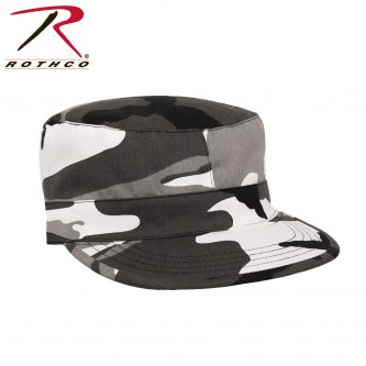 9322-M Rothco Camouflage Military Fatigue Patrol Camo Hat[City Camo,M] 