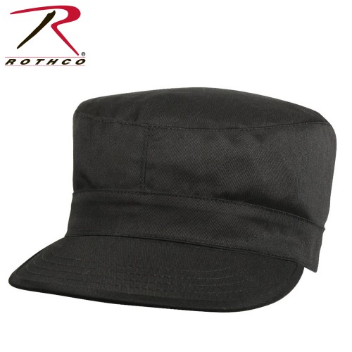 9340-XS Rothco Camouflage Military Fatigue Patrol Camo Hat[Black,XS] 