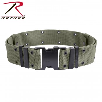 9677 FOLIAGE GREEN NEW ISSUE TYPE PISTOL BELT