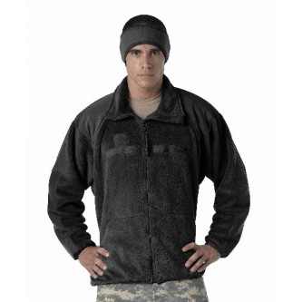 Rothco 9739 Black ECWCS Polar Fleece Gen III Level 3 Jacket Size X-Large