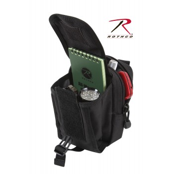 Rothco 9774 Brand New Black MOLLE Travel Accessory Pouch 