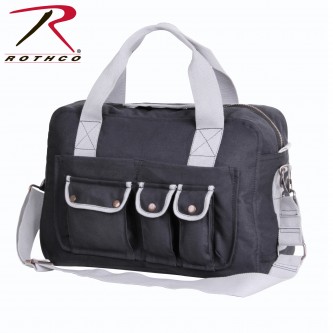 9800 Two Tone Specialist Carry All Bag Tool Tactical Canvas Shoulder Bag Rothco[Grey] 