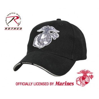 9897 Rothco Deluxe U.S.M.C. G & A Low Profile Insignia Cap w/ Marines Backstrap 