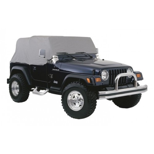 Cab Cover Gray for Jeep CJ7 1976-1986 Rough Trail CC10009