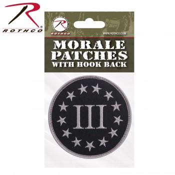 Rothco Three Percenter Patch