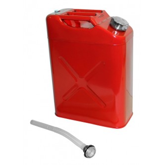 Jerry Can Gas Fuel Can  5 Gallon with Spout  RED  RT26010 for Jeep